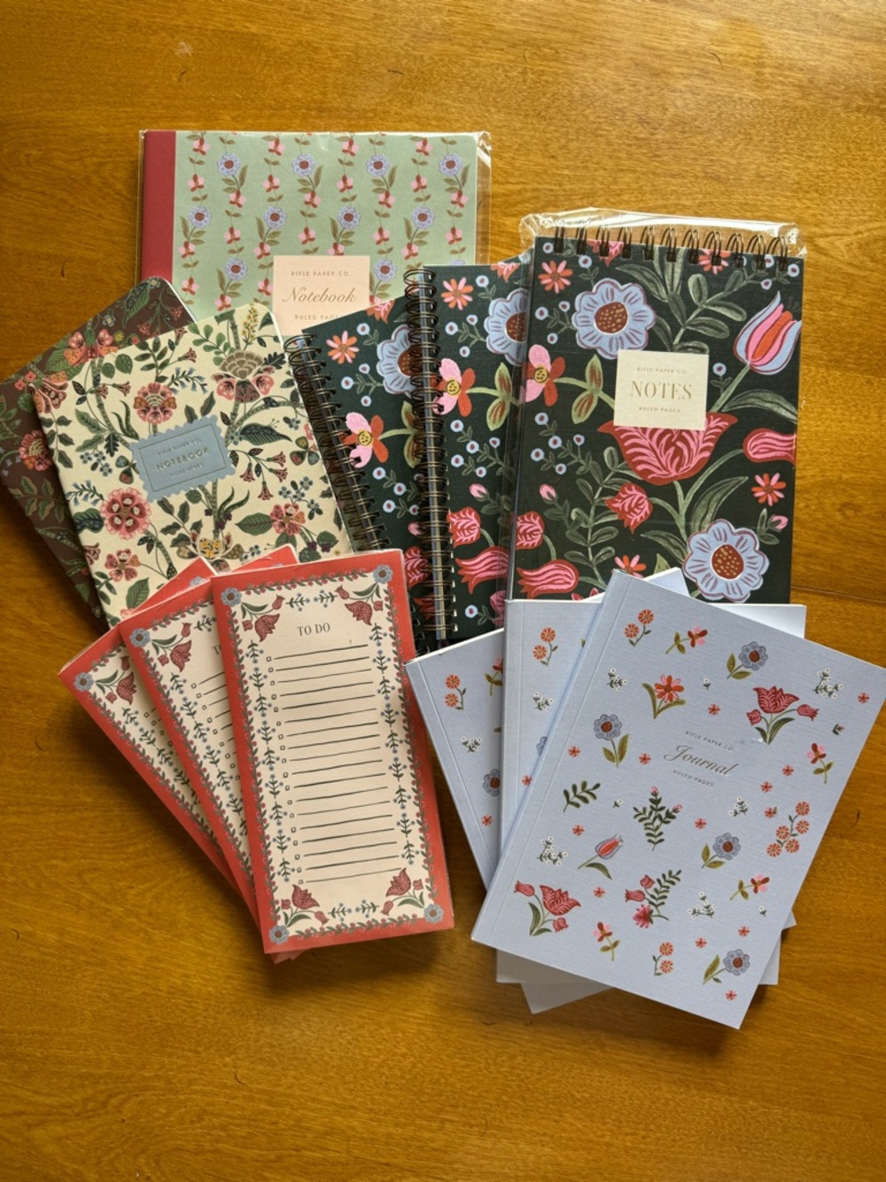 Rifle Paper Co. Stationery Bundle Journals Notebooks To Do New Lot 12 Pieces